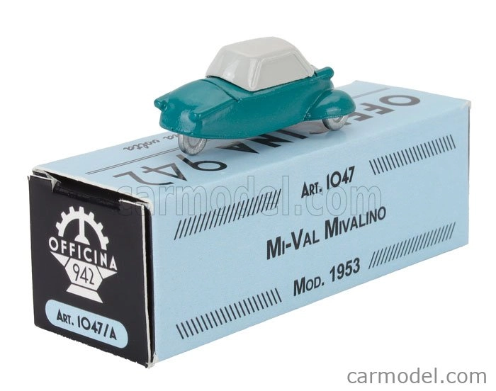 Officina-942 Mi-val Mivalino 1953 1:76 Zelená Bílá