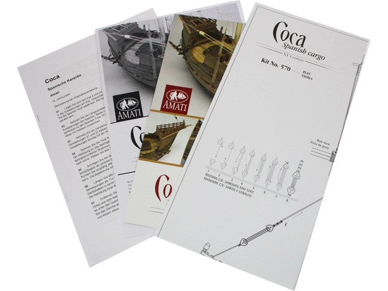 AMATI Coca – Karacke 15. storočie 1:60 kit