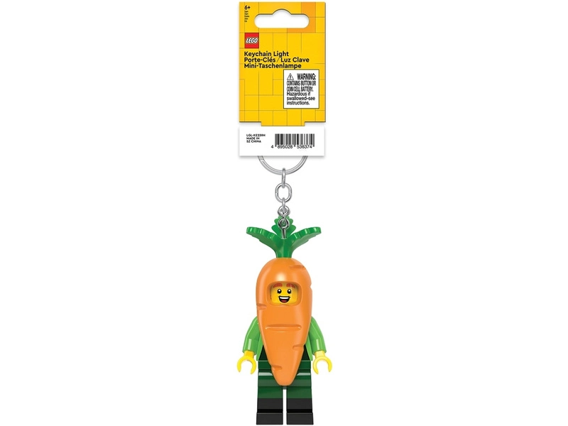 LEGO svietiaca kľúčenka - Mrkva