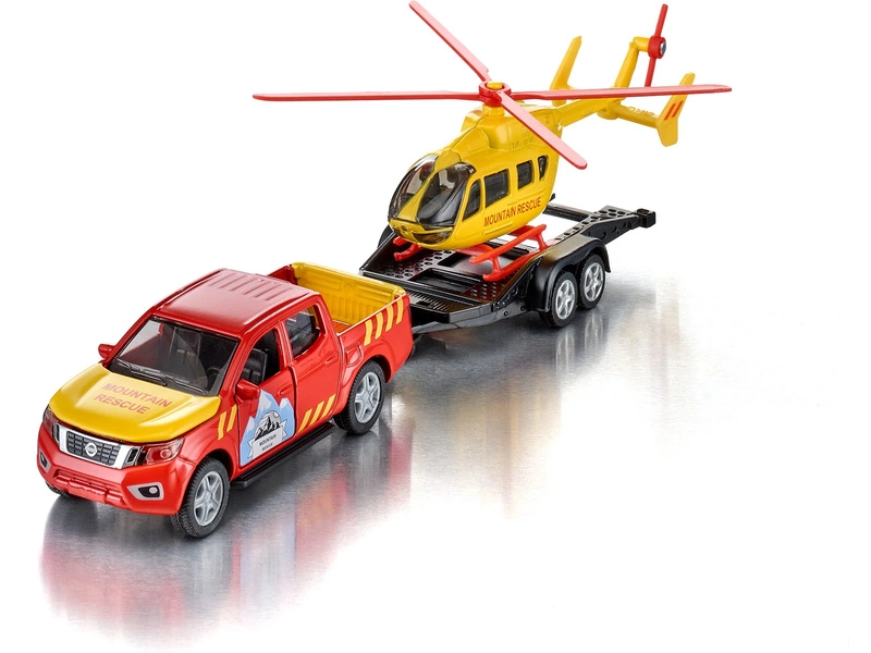 SIKU Super – Nissan Navara s vrtuľníkom 1:50