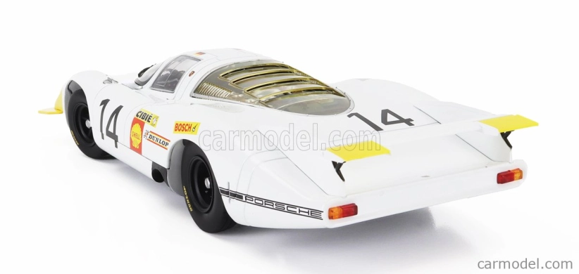 Werk83 Porsche 917lh 4.5l Team Porsche System Engeneering N 14 24h Le Mans 1969 Rolf Stommelen - Kurt Ahrens Jr. 1:18 Bílá Žlutá