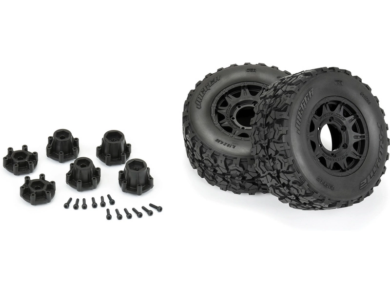 Pro-Line kolo 1:10, pneu 2.8" Jaeger HP, disk černý H12/14mm(2)