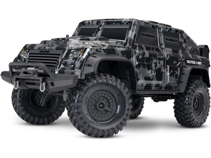 RC auto Traxxas TRX-4 Tactical Unit 1:10 TQi