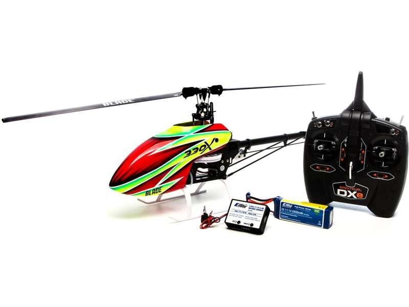 RC vrtuľník Blade 330X, mód 1