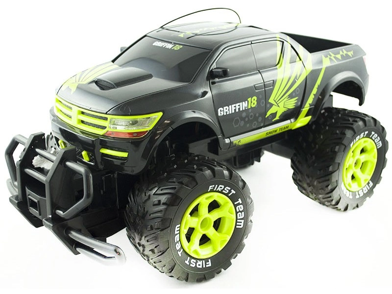 ROZBALENO - RC auto RAMPAGE Cross Country, černozelená