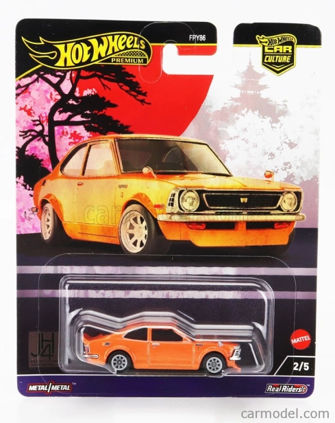 Mattel hot wheels Honda Set Assortment 10 Pieces 1:64 Různé