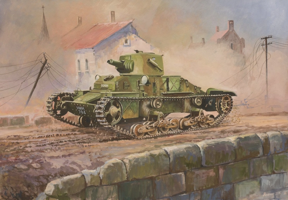 Zvezda Snap Kit - Matilda Mk I (1:100)