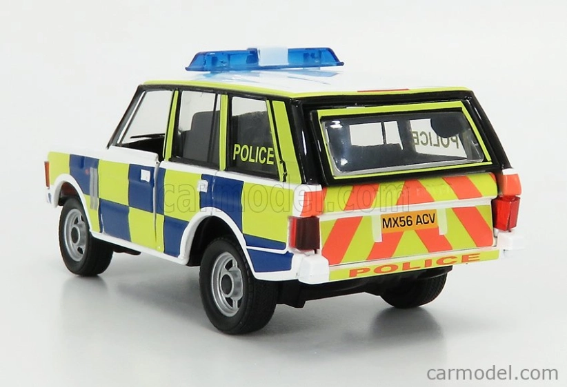 Corgi Land rover Range Rover Police 1971 1:36 Modrá Žlutá
