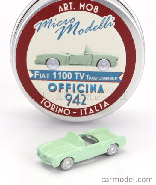Officina-942 Fiat 1100/103 Trasformabile Cabriolet Open 1953 1:160 Zelená