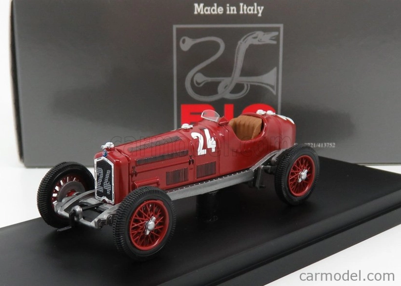Rio-models Alfa romeo F1 Tipo-b P3 V N 24 Gran Premio Di Monza 1932 Tazio Nuvolari 1:43 červená