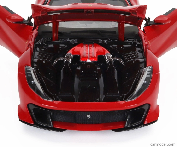 Bburago Ferrari 812 Competizione 2021 1:18 Rosso Corsa – červená