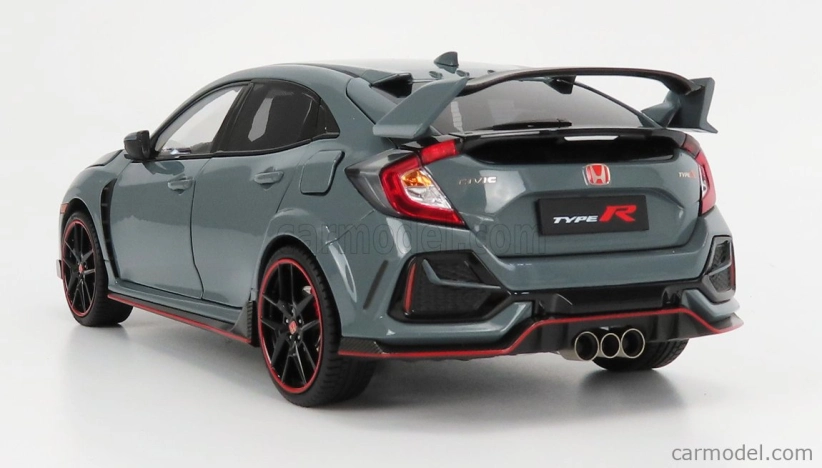 Lcd-model Honda Civic Type-r (fk8) 2020 1:18 Grey
