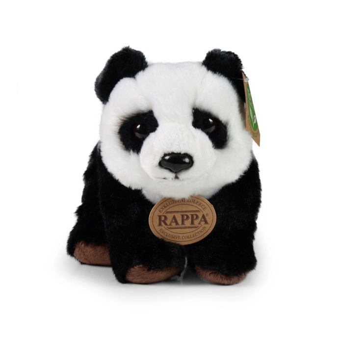 Rappa Plyšová panda stojaca 22 cm ECO-FRIENDLY