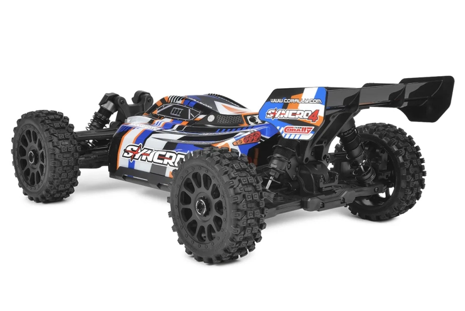 SYNCRO-4 - BUGGY 4WD 3-4S Brushless - RTR - 2026 oranžová
