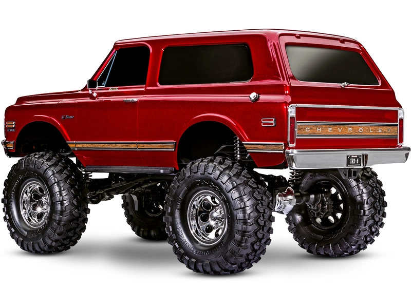 RC auto Traxxas TRX-4 Chevrolet Blazer 1972 1:10 TQi RTR, červená