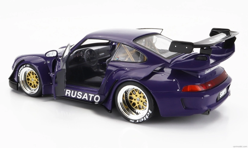 Werk83 Porsche 911 993 Rwb Rauh-welt Furusato Coupe 1995 1:18 Purple