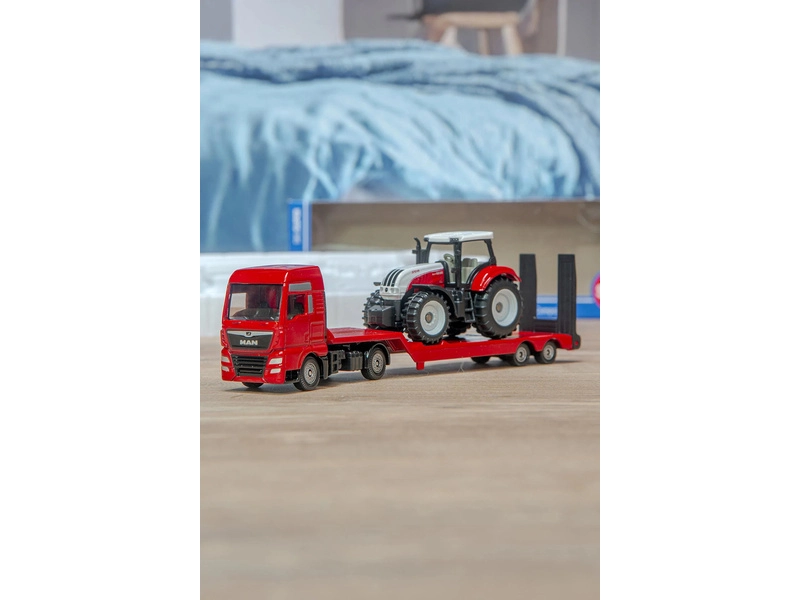SIKU Super - tahač MAN s traktorem Steyr 1:87