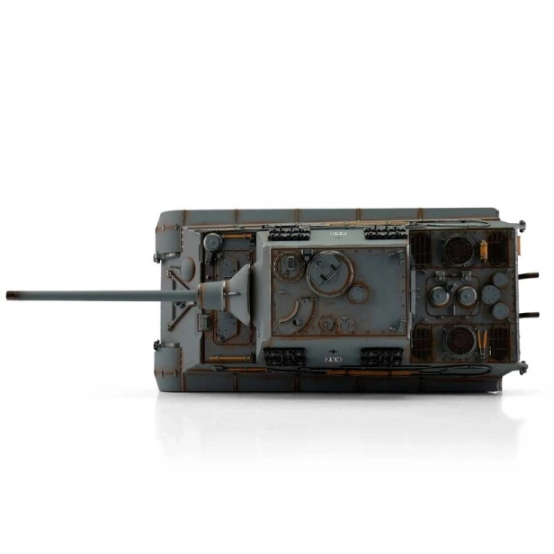 TORRO tank PRO 1/16 RC Jagdtiger sivá kamufláž – infra IR – servo