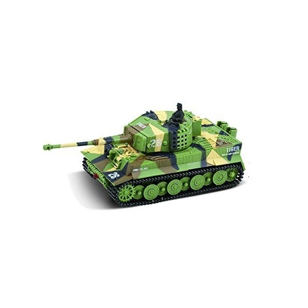 RC tank German Tiger 1:72, zelená