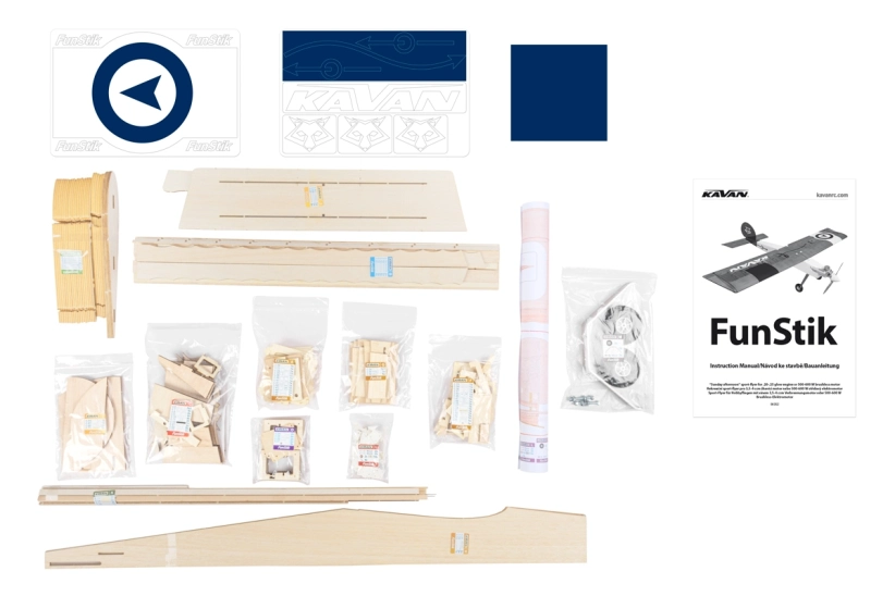 RC letadlo KAVAN FunStik 1280mm kit