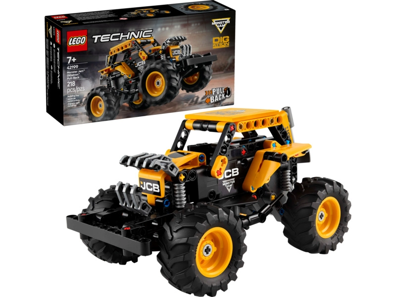 LEGO Technic – Monster Jam™ DIGatron™ s naťahovacím motorom