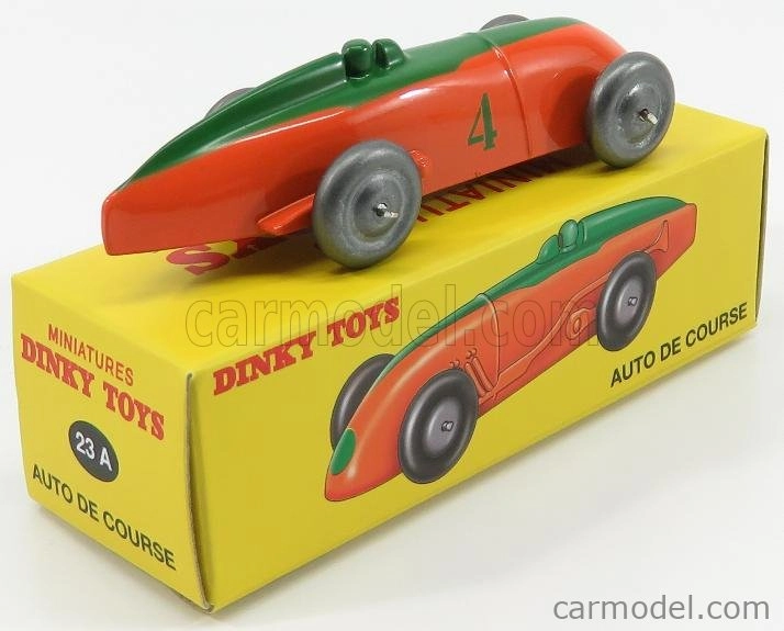 Edicola Dinky Race Car N 4 1930 1:43 oranžovo zelená