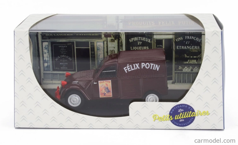 Edicola Citroen 2cv 1960 - La Maison Felix Potin 1:43 Bourdeaux