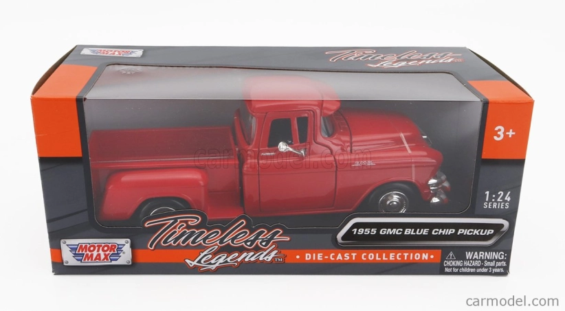 Motor-max GMC Pick-up 1955 1:24 Red