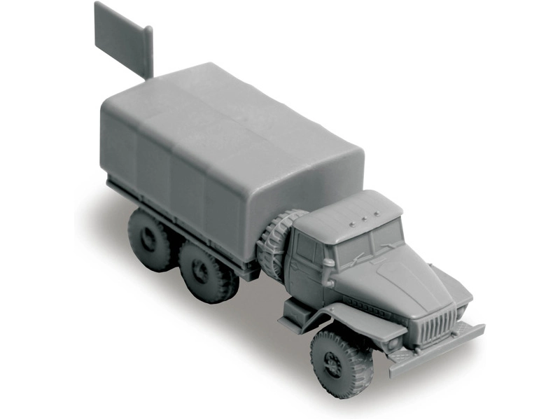Zvezda Snap Kit – Ural-4320 (1:100)