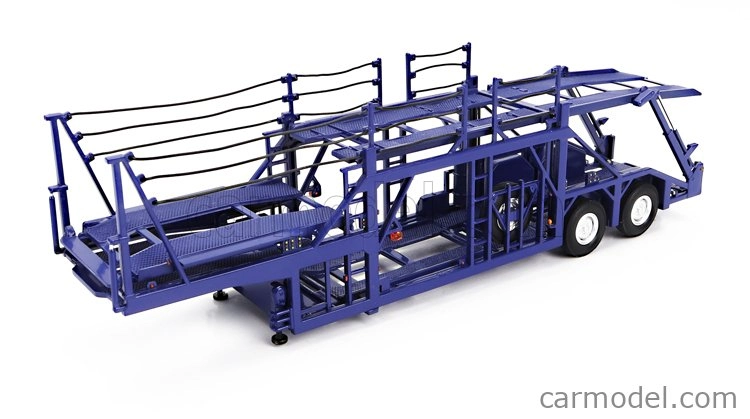 Dd-models Mitsubishi Fuso Fv Truck Car Transporter - autá nie sú súčasťou balenia 1:64 modrá