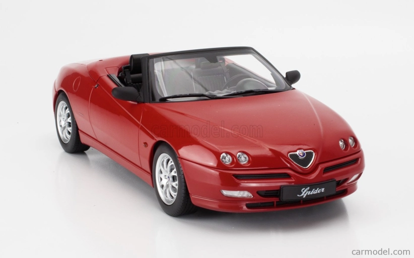 Norev Alfa romeo Spider 2.0 Twin Spark Cariolet Soft-top 1999 1:18 Červená