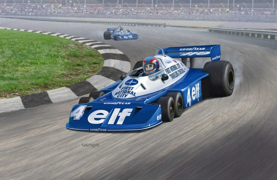 Plastic ModelKit auto 07741 - Tyrrel P34/2 6-Wheeler (1:32)