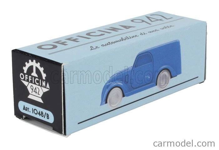 Officina-942 Fiat 500 B Furgoncino Van 1948 1:76 Blue