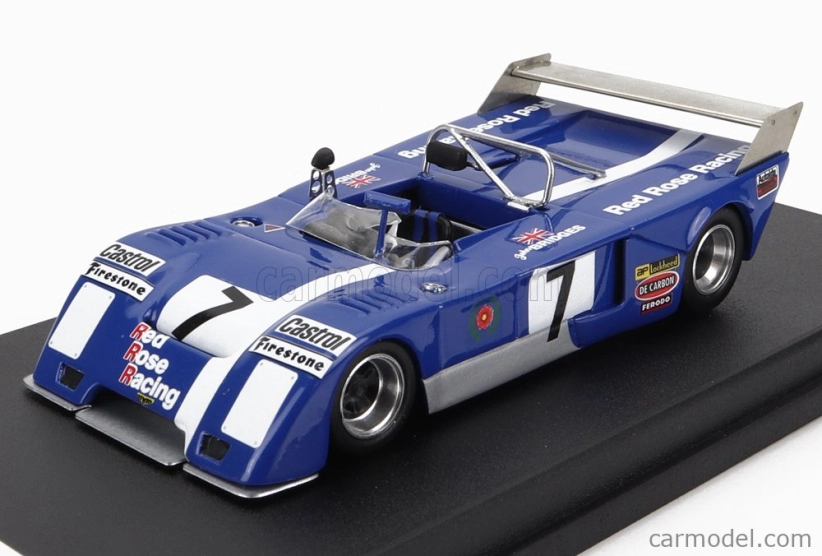 Trofeu Chevron B23 N 7 4th Rally Vila Real 1973 J.bridges 1:43 Blue