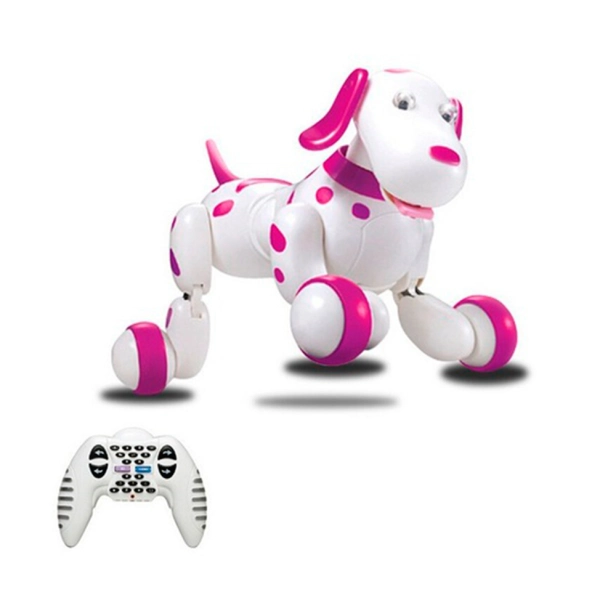RC Robo-Dog pes, ružový