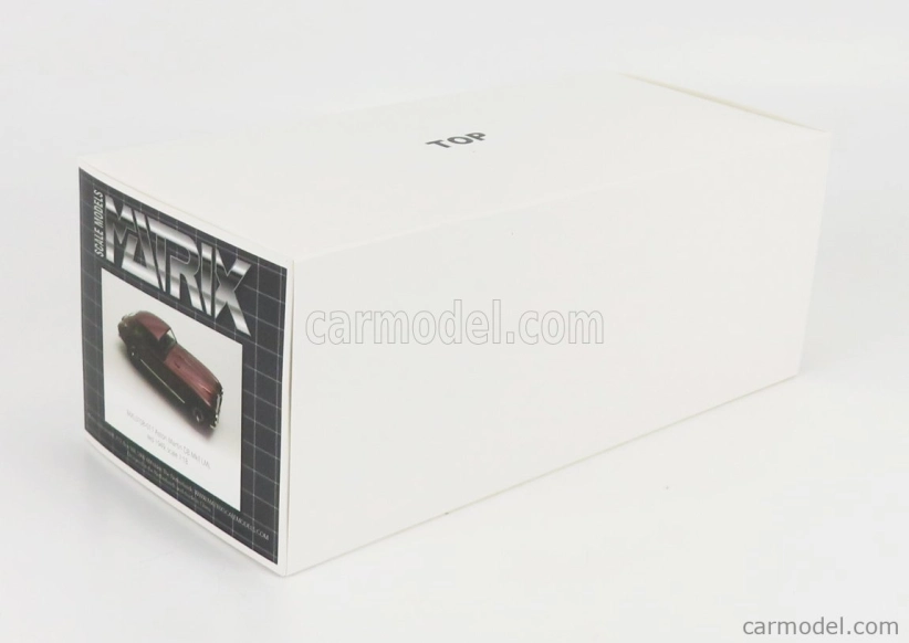 Matrix modely v mierke Aston martin Db Mkii Lml 1949 1:18 Červená