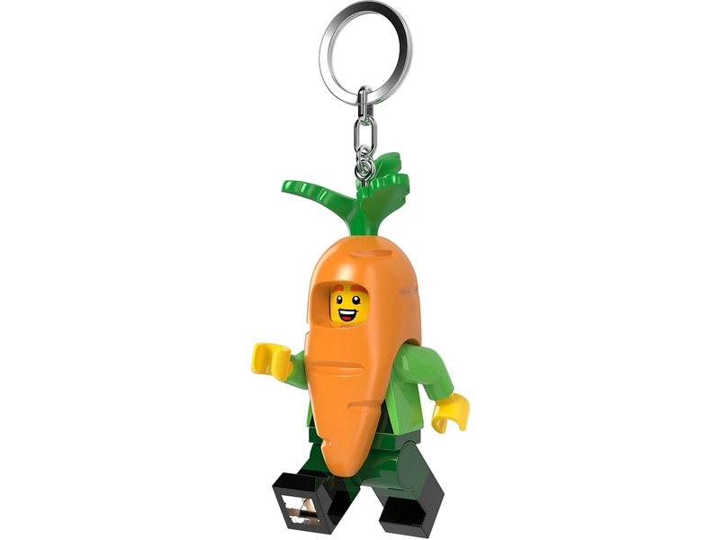 LEGO svietiaca kľúčenka - Mrkva