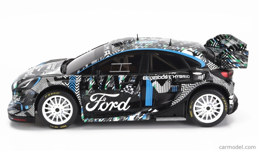 Solido Ford england Puma Rally1 N 0 Goodwood Festival Of Speed 2021 1:18 Black