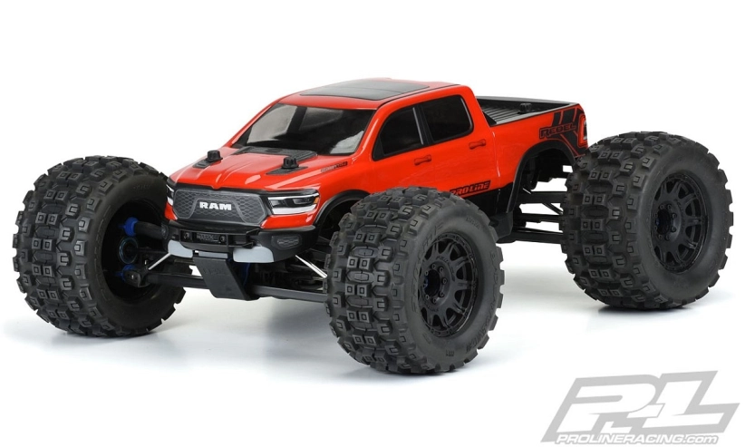 Predrezaná priehľadná karoséria 2020 Ram Rebel 1500 pre E-REVO 2.0