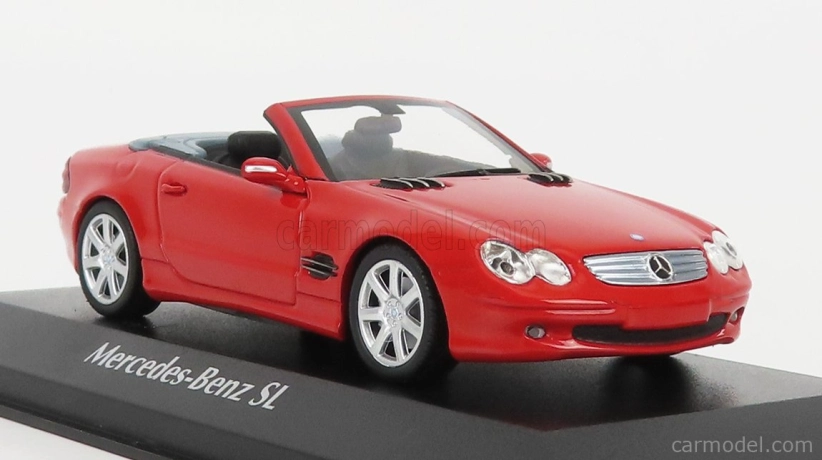 Minichamps Mercedes benz Sl-class (r230) 2001 1:43 Červená