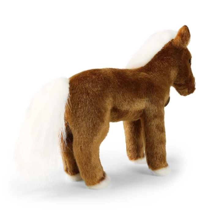 Rappa Plyšový kôň hnedý stojaci 23 cm ECO-FRIENDLY