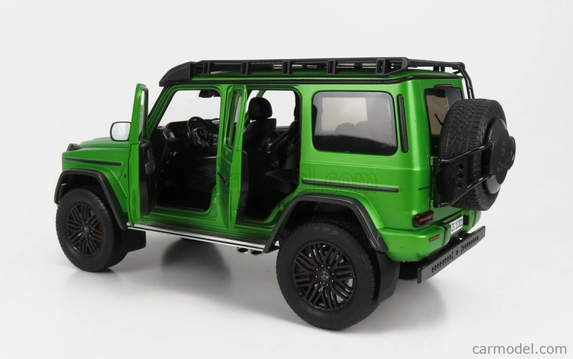 Nzg Mercedes benz G-class 4x4² 2022 1:12 Peklo Magno Green Met