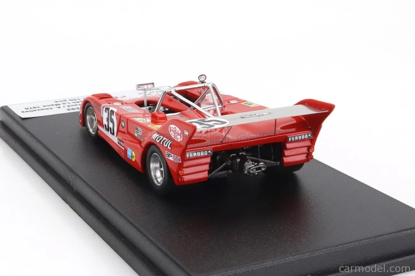 Trofeu Lola T292 Team George Morand N 35 Winner Class 24h Le Mans 1976 Francois Trisconi - Georges Morand - Andre Chevalley 1:43 Red