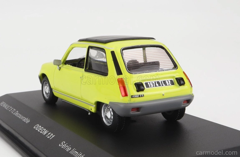 Odeon Renault R5 Tl 1972 1:43 Žlutá