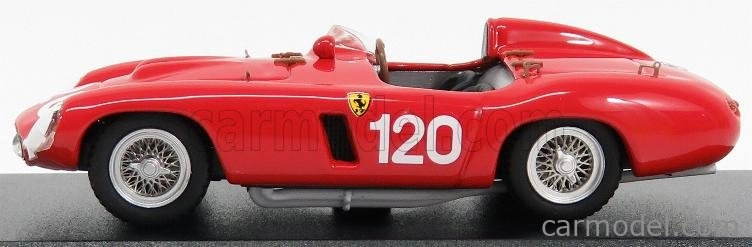Art-model Ferrari 750 Monza N 120 Targa Florio 1955 Maglioli - Sighiniolfi 1:43 Red