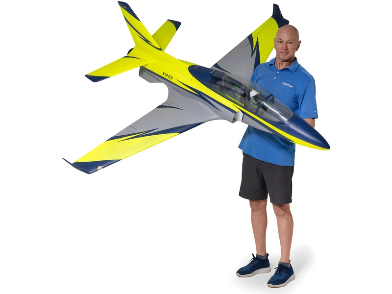 Hangar 9 Viper 2.1m 100N Turbine Jet ARF, zatahovací podvozek