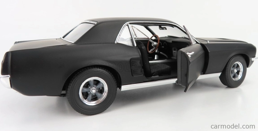 Greenlight Ford usa Mustang Coupe 1967 - Adonis Creed's 1:18 Matt Black