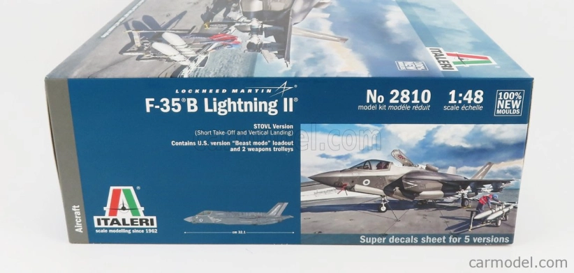 Italeri Lockheed martin F-35 B Lighting Ii Military Airplane 2011 1:48 /