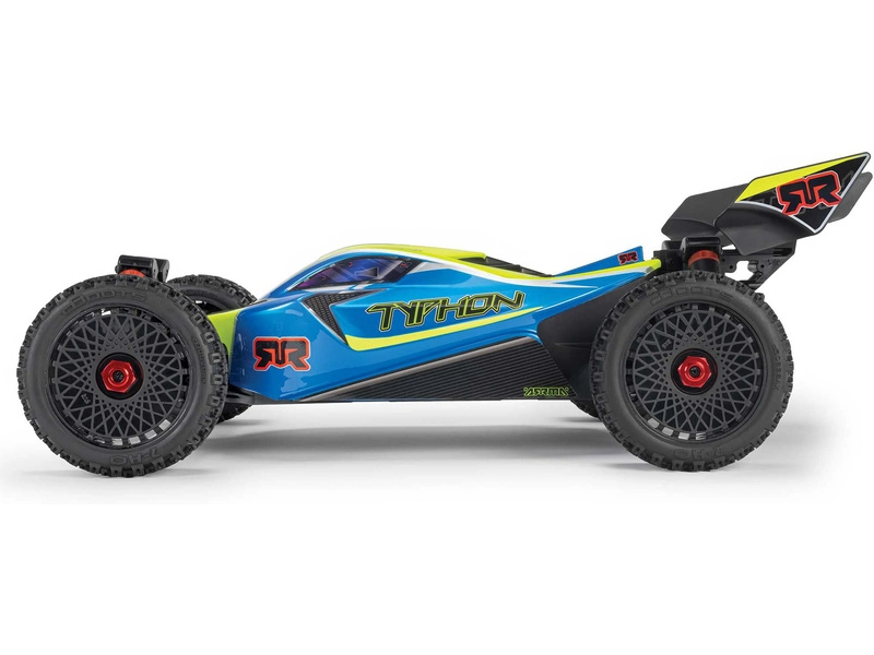 RC auto Arrma 1/8 Typhon 223S BLX 4WD RTR DSC, modrá