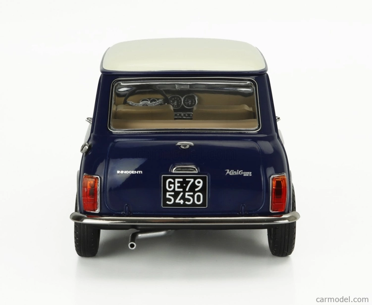 Mitica-diecast Innocenti Mini Cooper Mk2 1968 1:18 Modrá Ivory